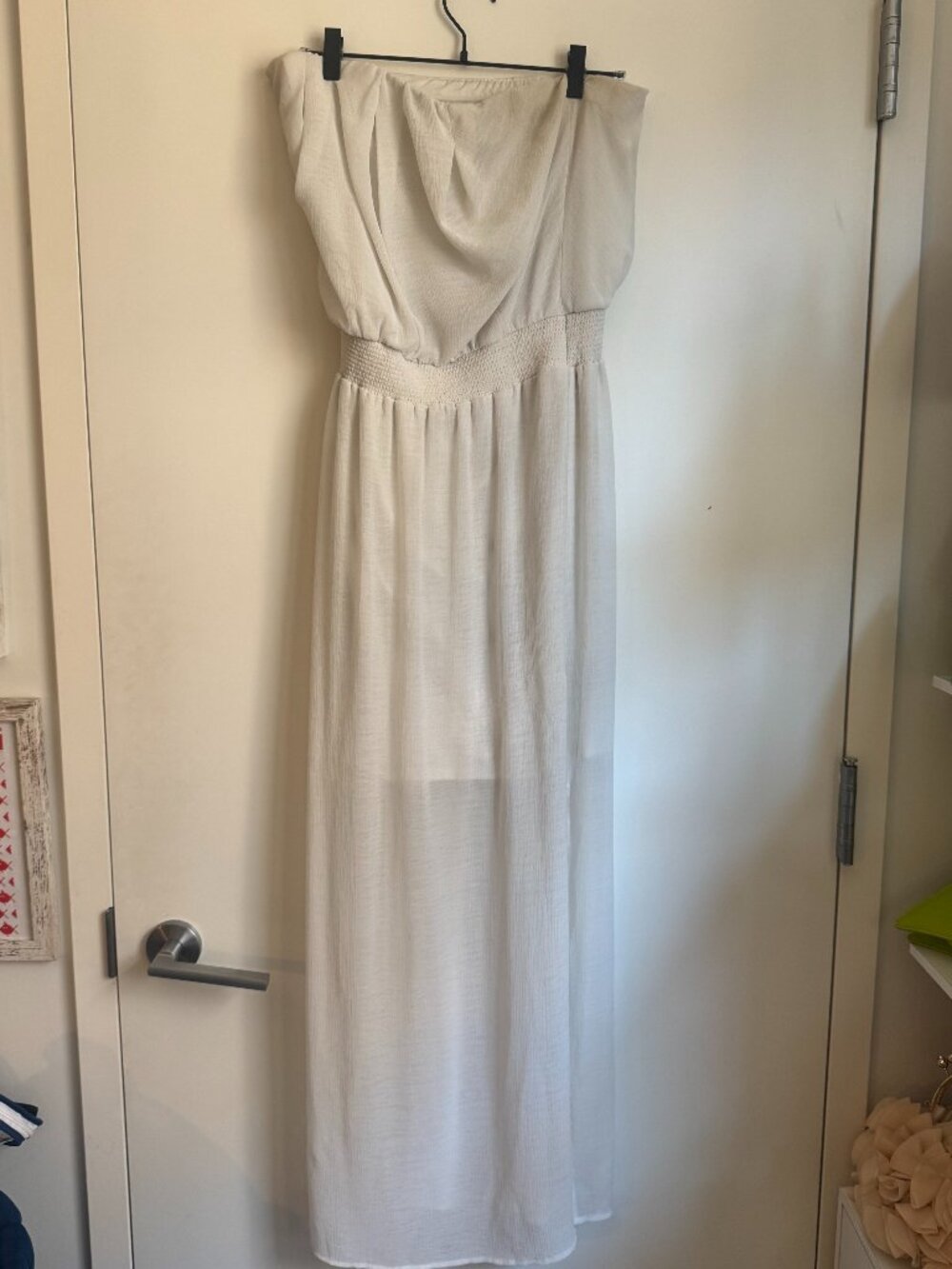 BRAND NEW WITH TAGS GORGEOUS ZARA WHITE DRESS